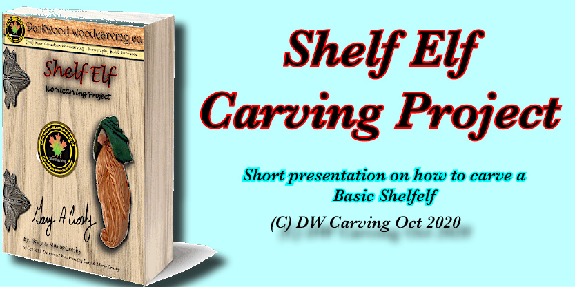  Shelf Elf Carving Project, Free carving lessons, free carving e-books  and free carving tutorials coming soon